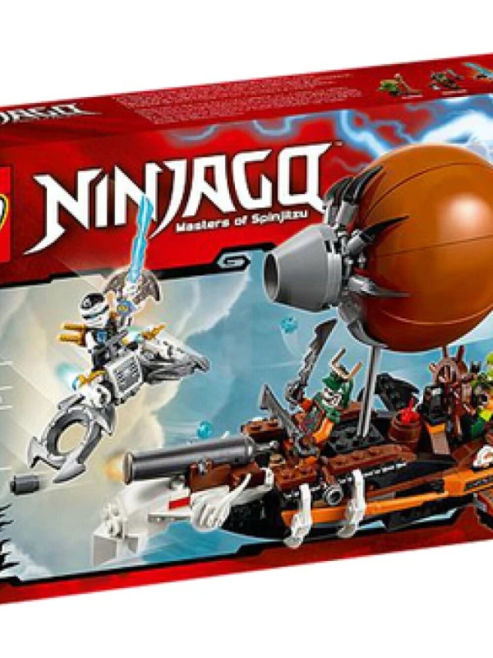 LEGO NINJAGO: Raid Zeppelin (70603) - missing one minifigure